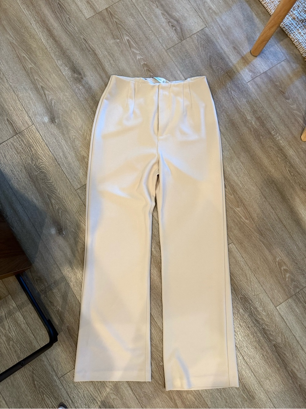 Abercrombie High-Waist Straight Leg Pants
